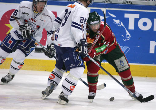Michael Knuble, Christoffer Norgren, Linköping och Peter