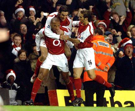 Thierry Henry, Arsenal jubel