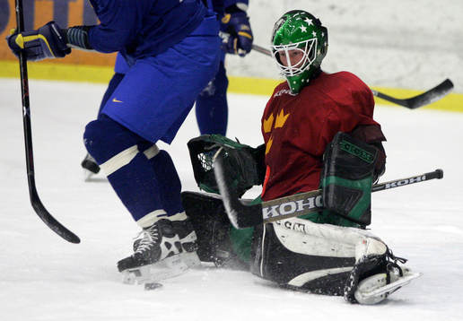 Ishockey, träning, Sverige, U20, junior, landslag,