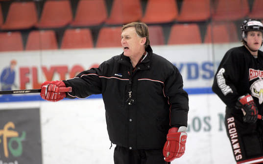 Ishockey, elitserien, Malmö IF, träning, Dan Hobér, ny