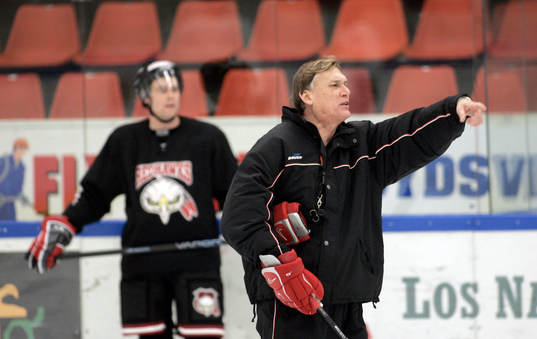 Ishockey, elitserien, Malmö IF, träning, Dan Hobér, ny