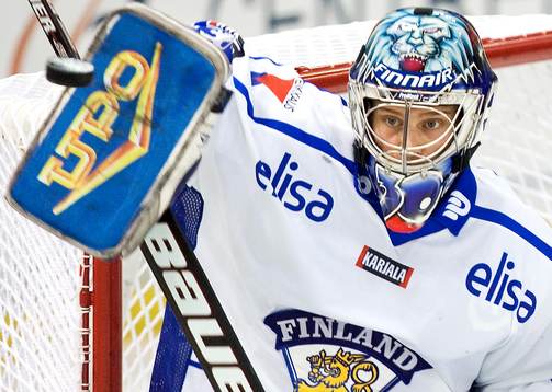 Fredrik Norrena, Målvakt, Finland, höll nollan