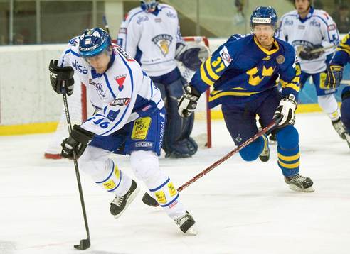 Ville Peltonen och Mikael Samuelsson