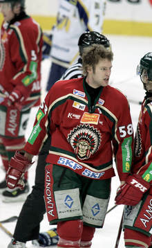 Jens Karlsson fick bara vara med i 12 minuter sedan blev