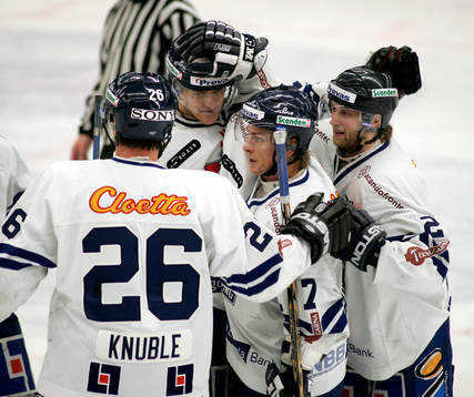 Magnus Johansson, Henrik Tallinder och Kristian Huselius,