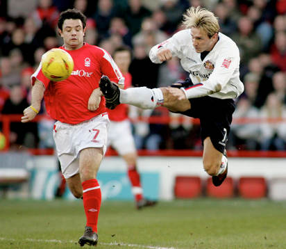 Fotboll, engelsk, premier league, Nottingham Forest -