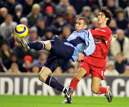 Luis Garcia, Liverpool och Danny Higginbotham, Southampton