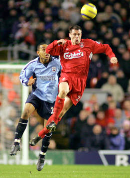 Jamie Carragher, Liverpool och Southamptons Dexter