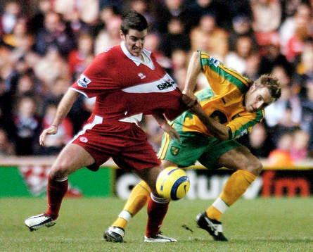 Fotboll, engelsk, premier league, Middlesbrough - Norwich