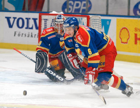 Ronnie Pettersson och Björn Bjurling, målvakt, Djurgården