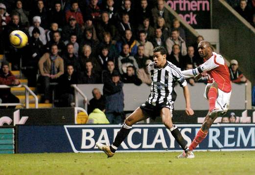 Newcastle - Arsenal: Patrick Vieira, Arsenal och Jermaine