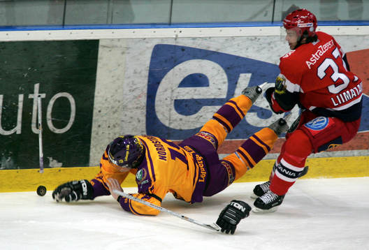 Peter Nordström, Färjestad och Petri Liimatainen,