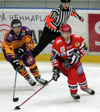Mikael Samuelsson, Södertälje och Sheldon Souray,