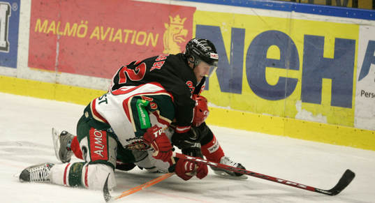 David Petrasek, Malmö och Joel Lundqvist, Frölunda,
