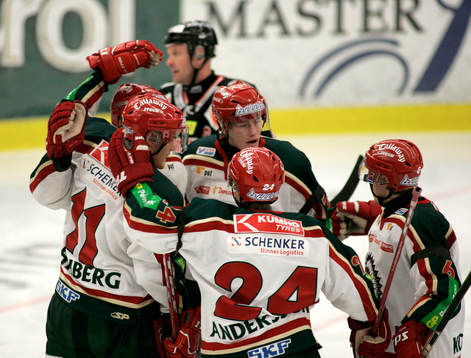 Frölunda, jubel