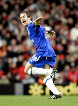 Joe Cole, Chelsea, jubel