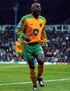 Damien Francis, Norwich, jubel