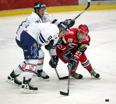 Anze Kopitar, Södertälje och Andreas Pihl och Peter