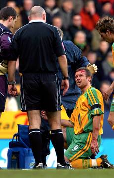 Mattias Jonson, Norwich (Skada, Blod)