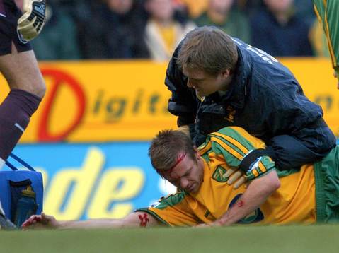 Mattias Jonson, Norwich (Skada, Blod)