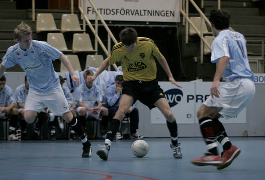 Fotboll, Skånecupen, Hässleholm - Malmö, Hässleholm tog