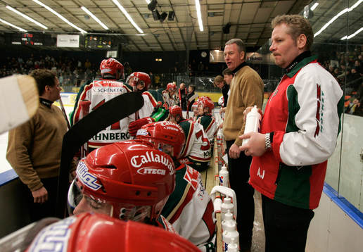 Jan Karlsson, tränare och Anders Johansson,
