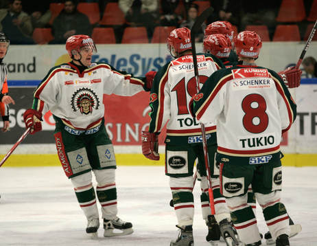 Martin Plüss, Frölunda, jubel
