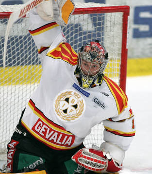 Johan Holmqvist, målvakt, Brynäs