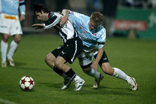 Joakim Nilsson (höger) i Malmö FF