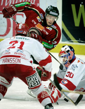 Samuel Påhlsson, Frölunda tar sig förbi Miikka