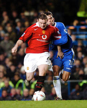 Fotboll, Engelsk, Carling Cup, semifinal, Chelsea -