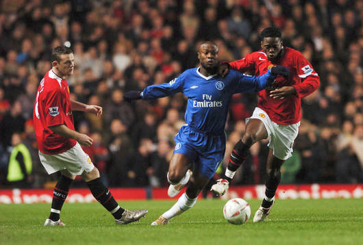 Fotboll, Engelsk, Carling Cup, semifinal, Chelsea -