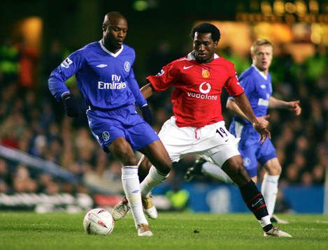 Fotboll, Engelsk, Carling Cup, semifinal, Chelsea -