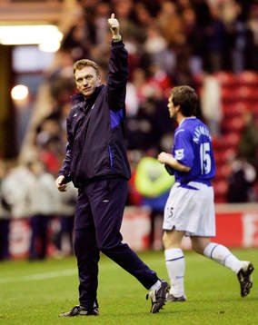 Everton manager David Moyes