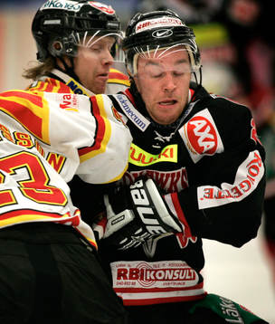Ishockey, Elitserien. Malmö - Brynäs, Mikael Wahlberg,
