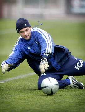 John Alvbåge, målvakt