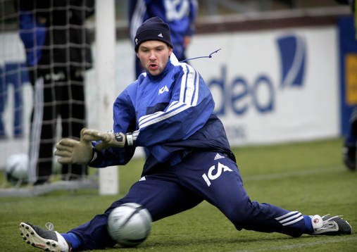 John Alvbåge, målvakt
