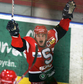 Joakim Eriksson, Södertälje kvitterade till 2-2
