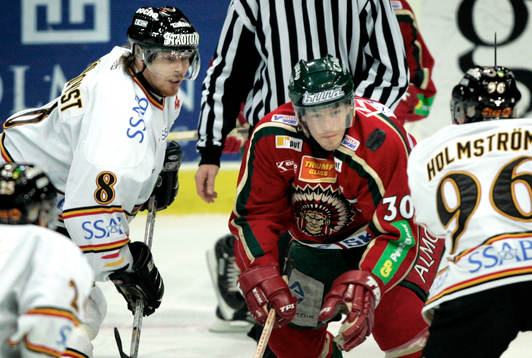 Koll på pucken. Jonas Johnson, Frölunda och Jonas