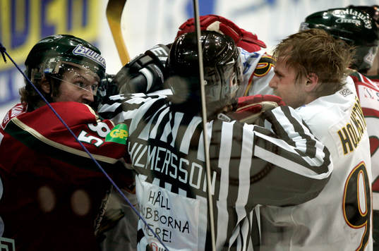 Jens Karlsson, Frölunda gruffar med Tomas Holmström,