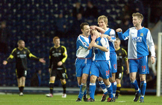 David Thompson, Blackburn jubel med Paul Dickov, Morten