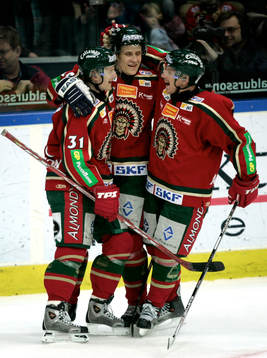 Per-Johan Axelsson, Frölunda jublar