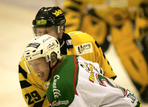 Mikael Johansson och Chad Hinz