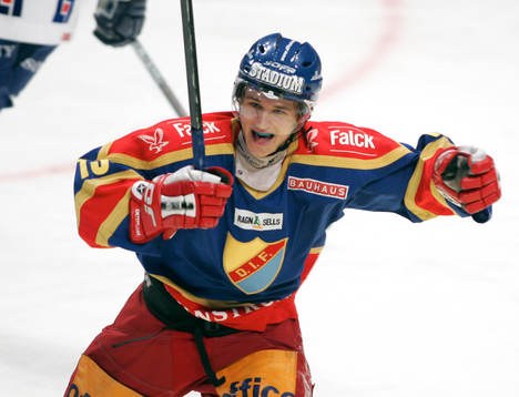 Johannes SSalmonsson, Djurgården gjorde sitt premiär mål