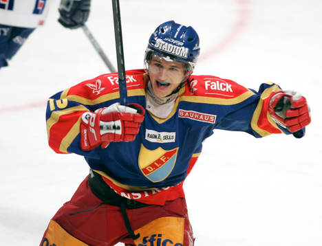 Johannes Salmonsson, Djurgården gjorde sitt premiär mål