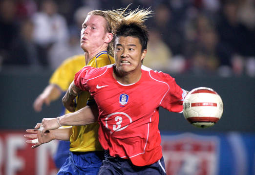 Fredrik Berglund, Sverige och Park Jae-Hong, Sydkorea