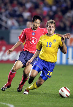 Tobias Hysén, Sverige och Park Jae-Hong, Sydkorea