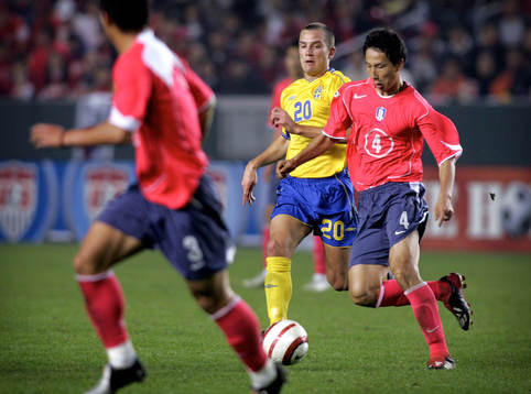 Martin Ericsson, Sverige och Park Jae-Hong, Sydkorea