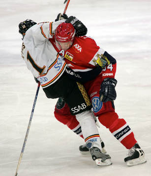 Peter Popovic, Södertälje och Justin Williams, Luleå