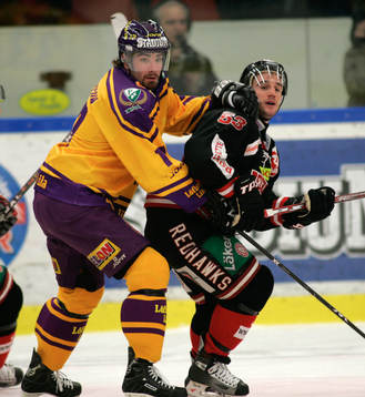 Mathias Johansson och Brett Mclean